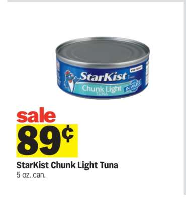 Starkist Chunk Light Tuna