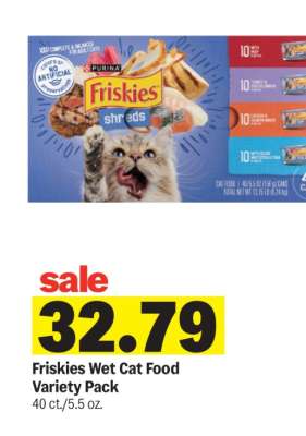 Friskies Wet Cat Food Variety Pack