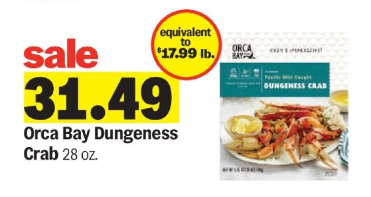 Orca Bay Dungeness Crab