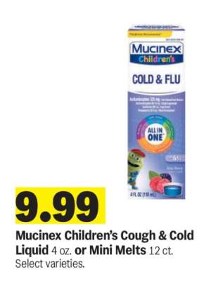 Mucinex Children's Cough & Cold Liquid
