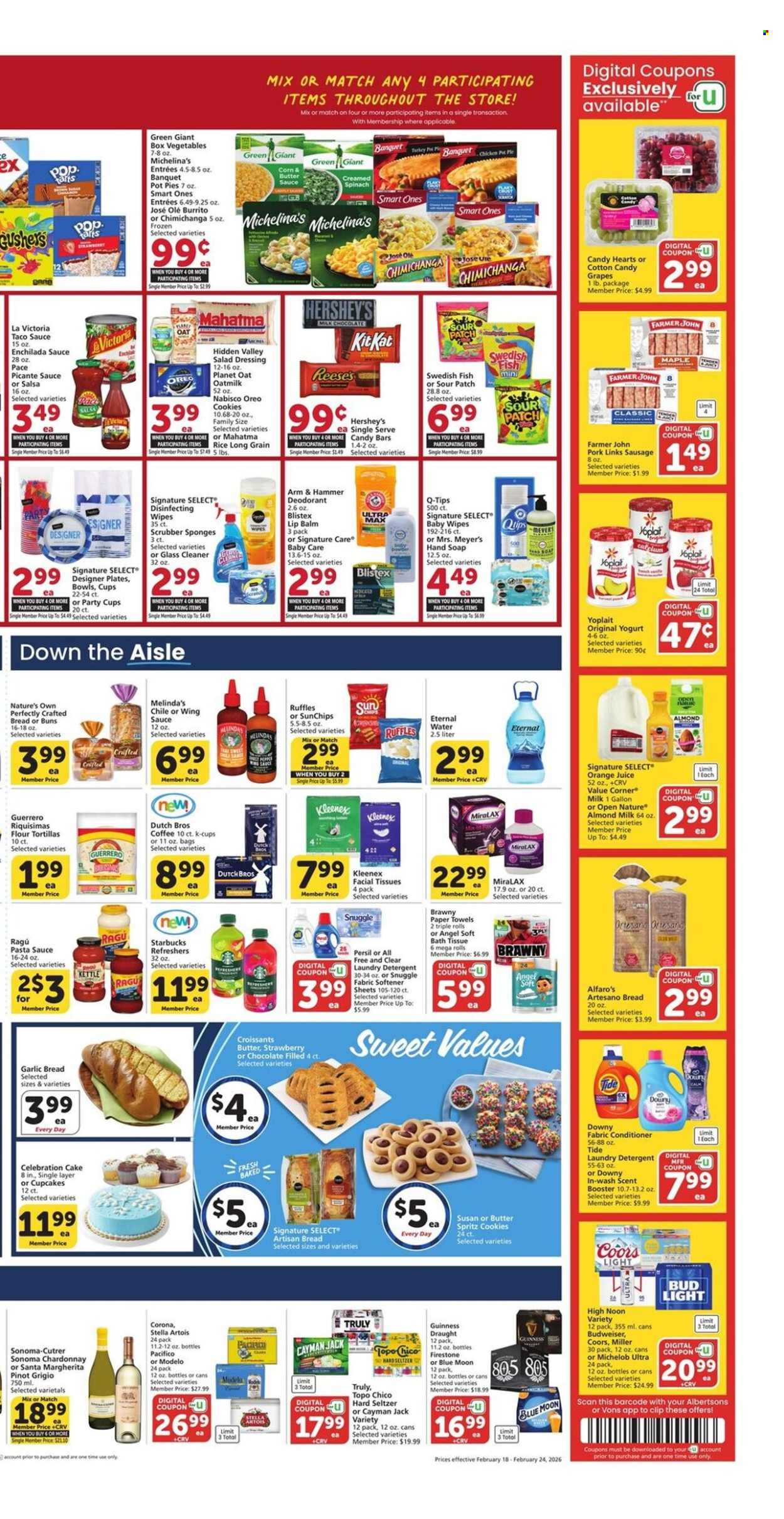 Albertsons ad - 02/18/2026 - 02/24/2026. Page 3