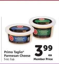 Primo Taglio Parmesan Cheese