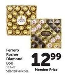 Ferrero Rocher Diamond Box