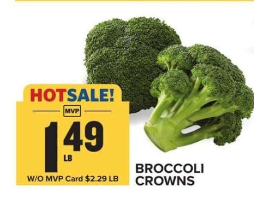 Broccoli Crowns
