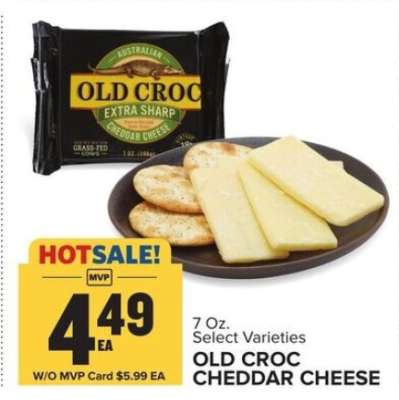 Old Croc Cheddar Cheese