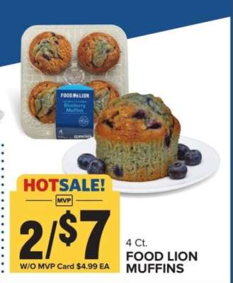 FOOD LION MUFFINS