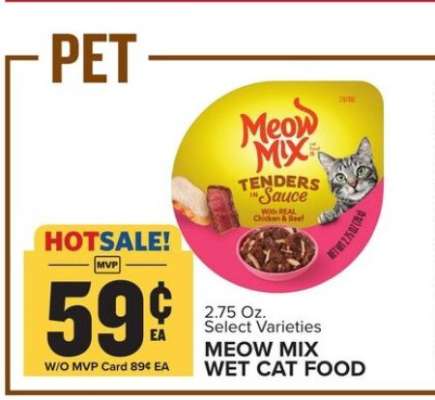 Meow Mix Wet Cat Food