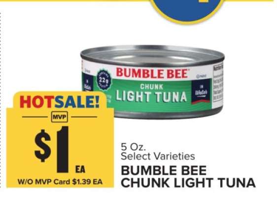 Bumble Bee Chunk Light Tuna