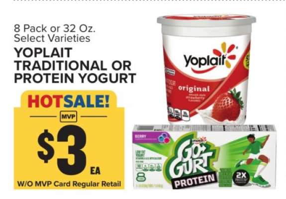 Yoplait traditional or protein yogurt