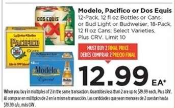 Modelo, Pacifico or Dos Equis