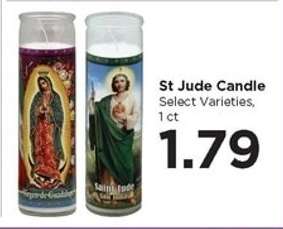 St. Jude Candle