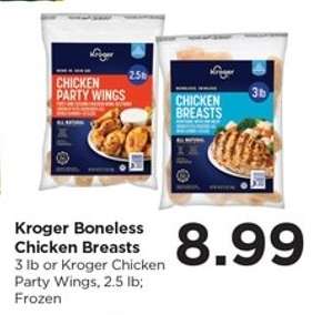 Kroger Boneless Chicken Breasts