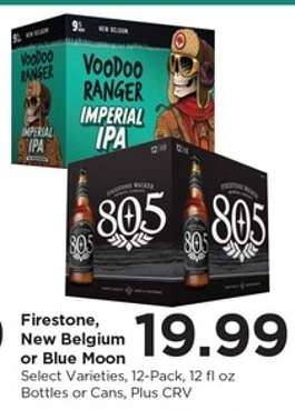 Firestone, New Belgium or Blue Moon