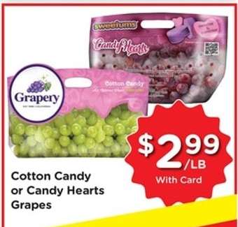 Cotton Candy or Candy Hearts Grapes