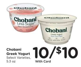 Chobani Greek Yogurt