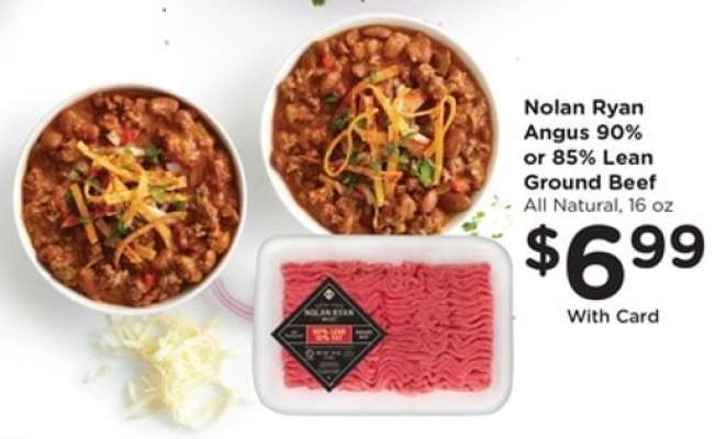 Nolan Ryan Angus 90% or 85% Lean Ground Beef
