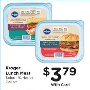 Kroger Lunch Meat