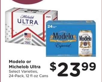 Modelo or Michelob Ultra