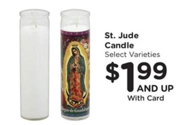 St. Jude Candle