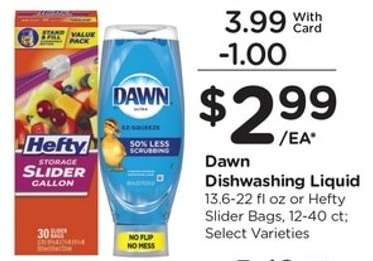 Dawn Dishwashing Liquid