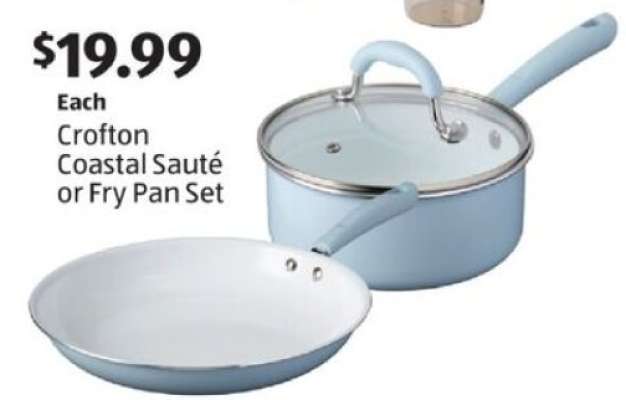 Crofton Coastal Sauté or Fry Pan Set