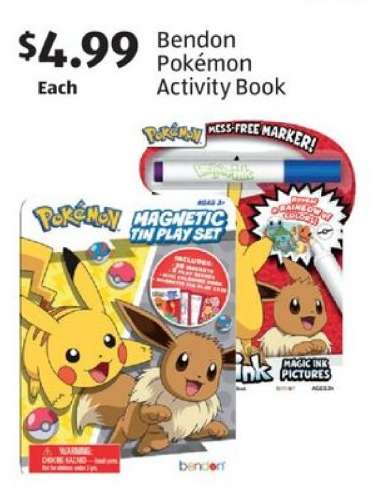 Bendon Pokémon Activity Book