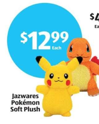 Jazwares Pokémon Soft Plush