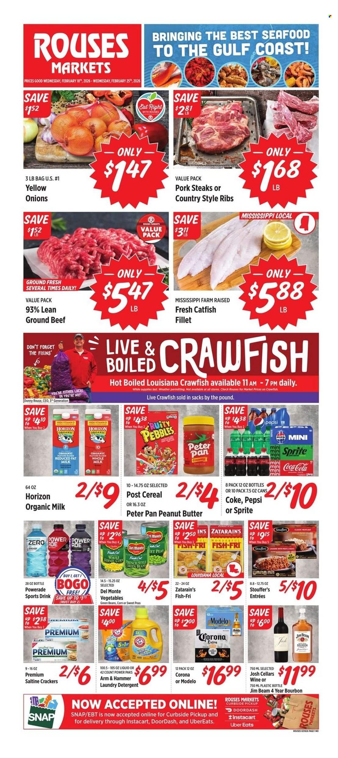 Rouses Markets ad - 02/18/2026 - 02/25/2026. Page 1