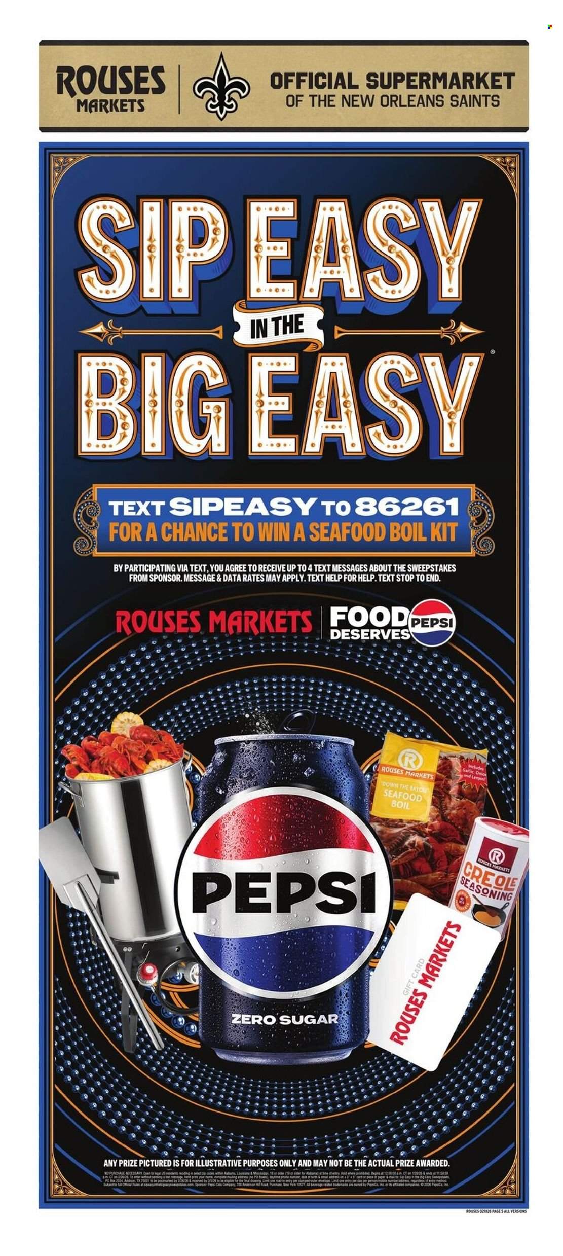 Rouses Markets ad - 02/18/2026 - 02/25/2026. Page 9