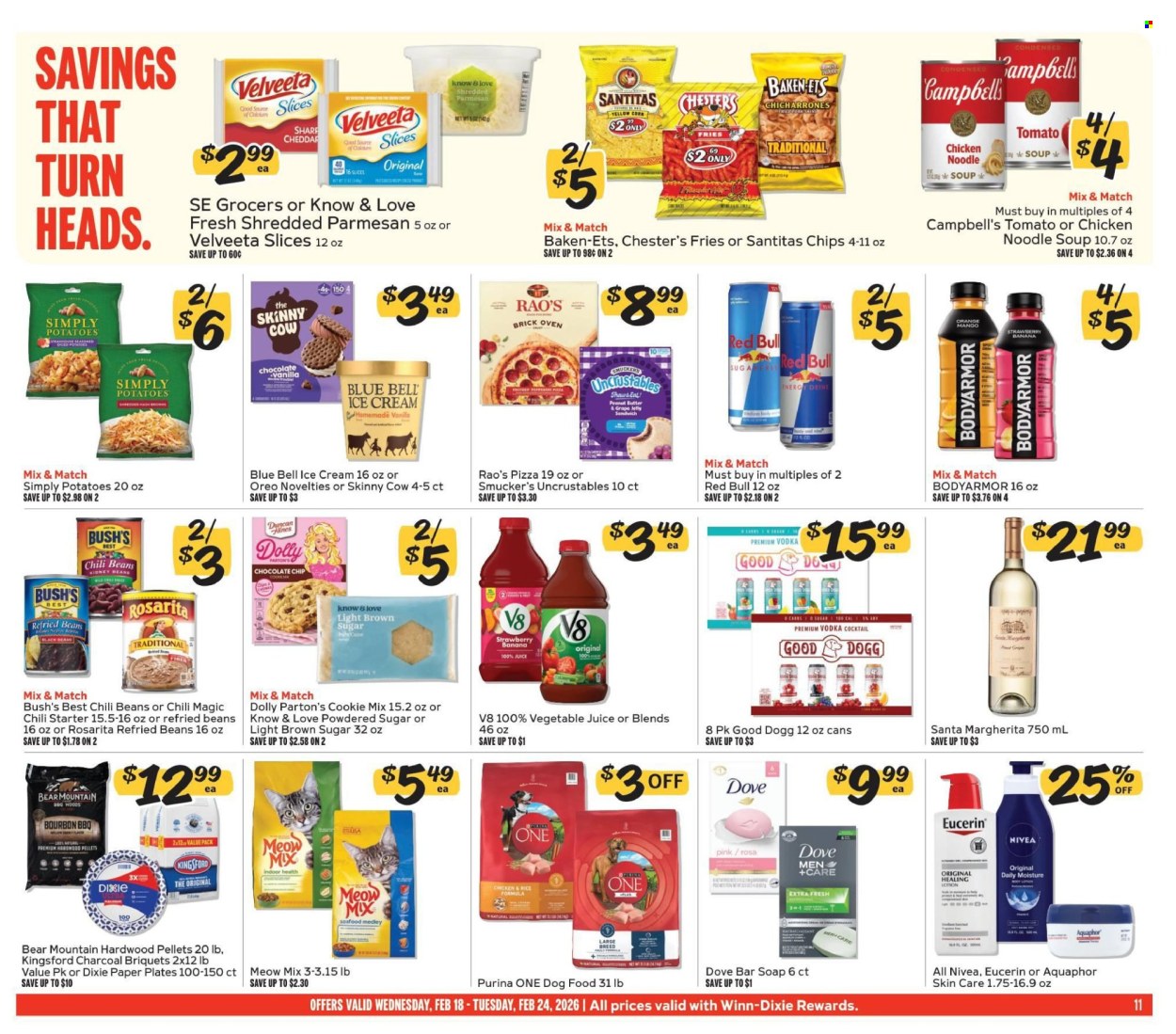Winn Dixie ad - 02/18/2026 - 02/24/2026. Page 11