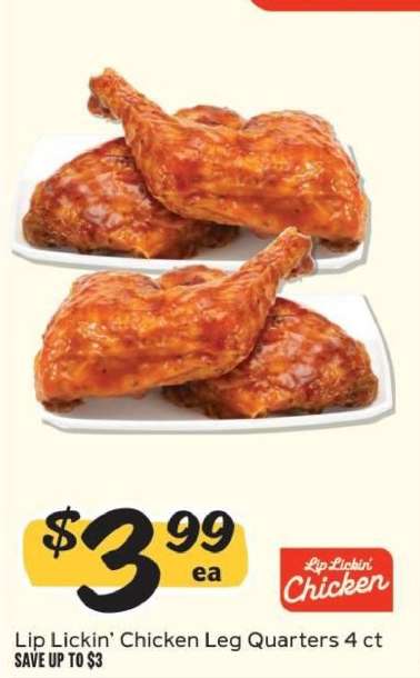 Lip Lickin' Chicken Leg Quarters