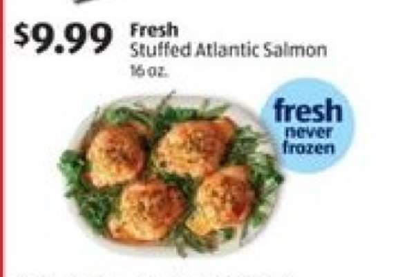 Fresh Stuffed Atlantic Salmon