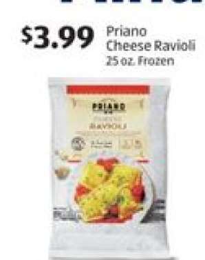 Priano Cheese Ravioli