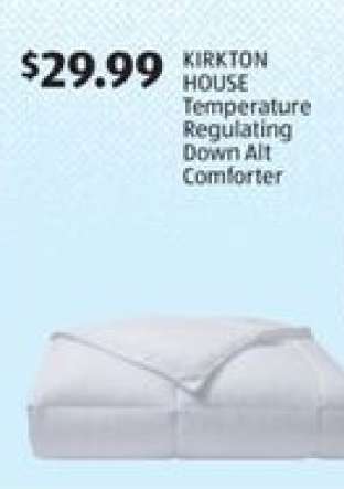 KIRKTON HOUSE Temperature Regulating Down Alt Comforter