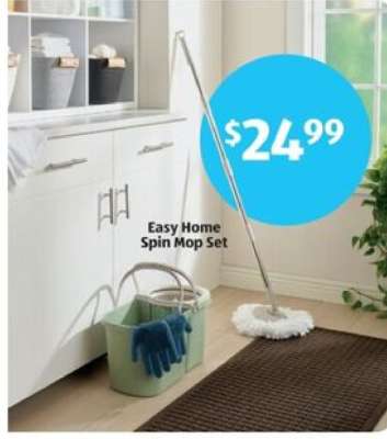 Easy Home Spin Mop Set