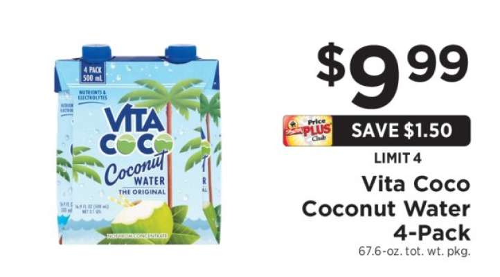 Vita Coco Coconut Water 4-Pack
