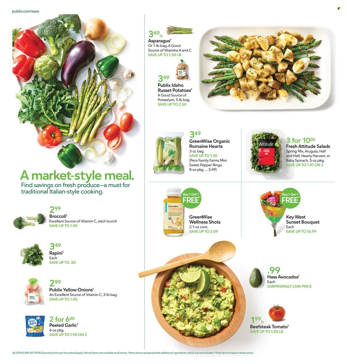 Publix ad - 02/19/2026 - 02/25/2026. Page 6