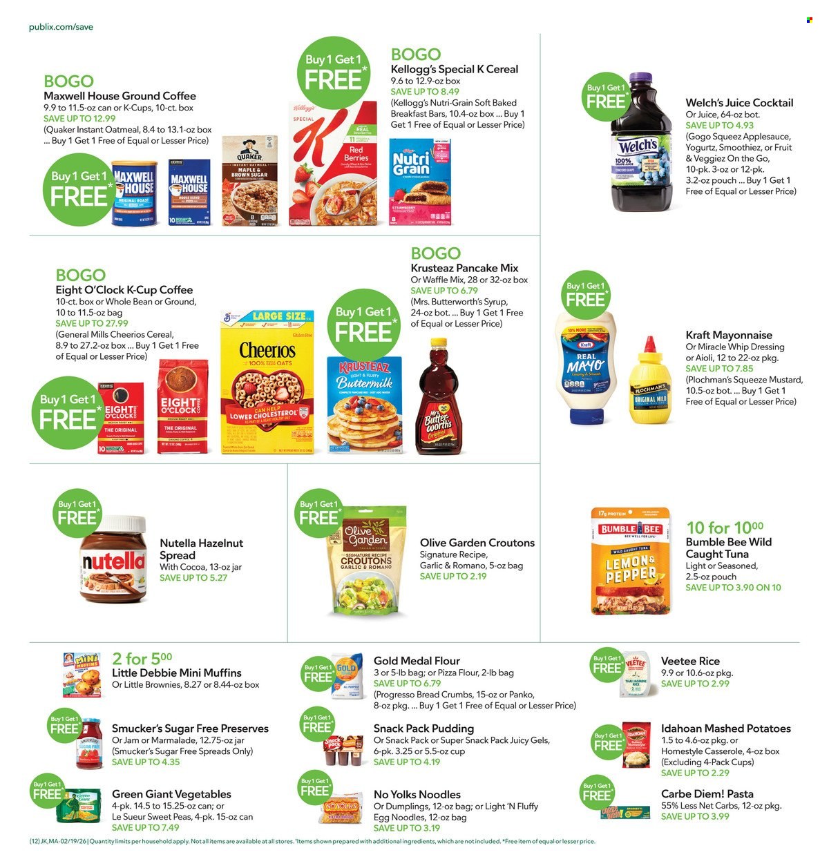 Publix ad - 02/19/2026 - 02/25/2026. Page 12