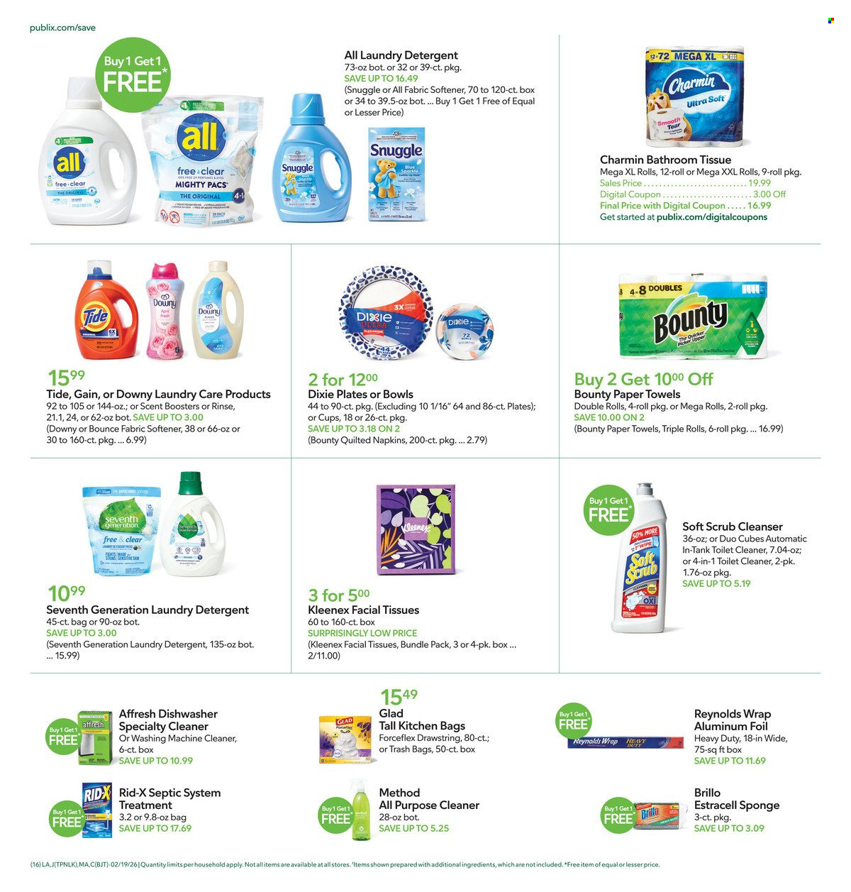 Publix ad - 02/19/2026 - 02/25/2026. Page 16