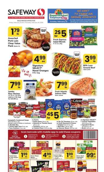 Safeway Flyer - 02/20/2026 - 02/26/2026.