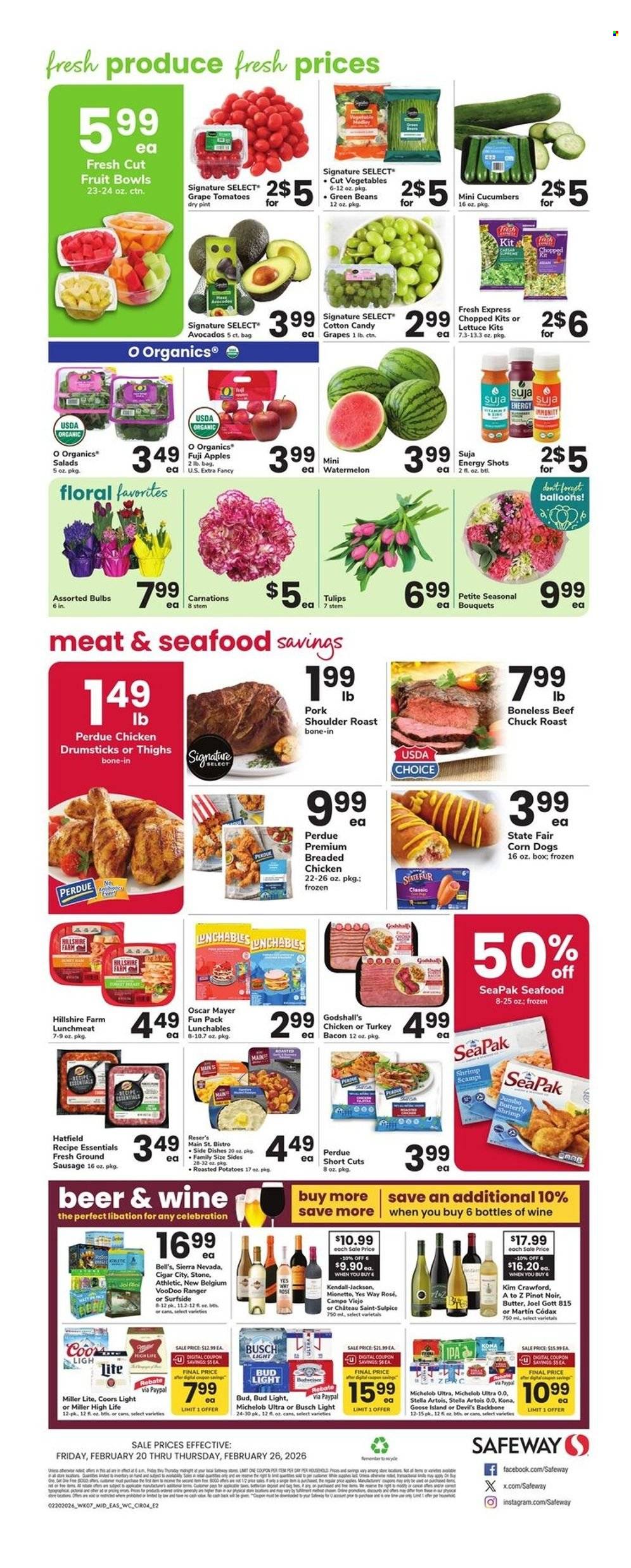 Safeway ad - 02/20/2026 - 02/26/2026. Page 3