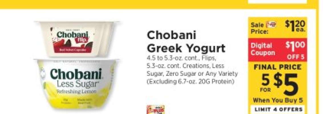 Chobani Greek Yogurt