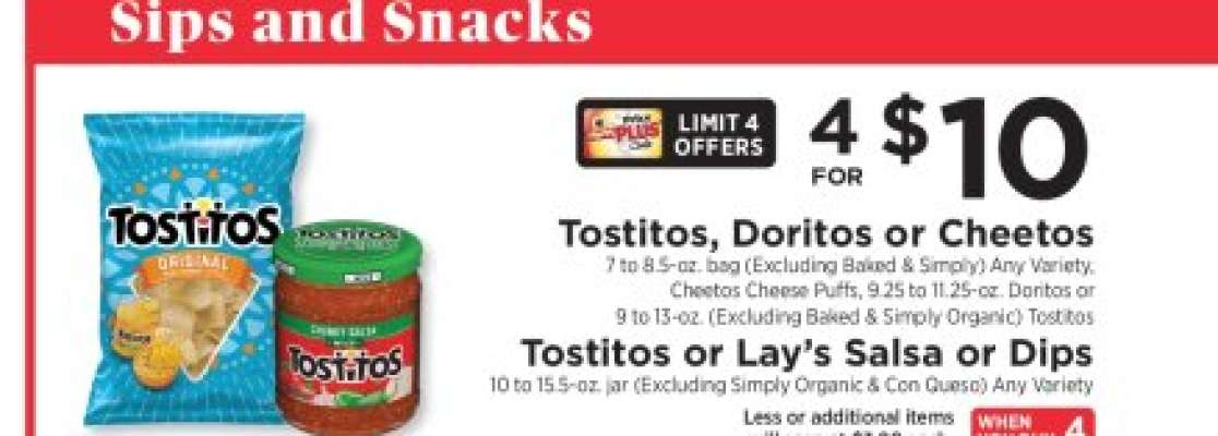 Tostitos, Doritos or Cheetos