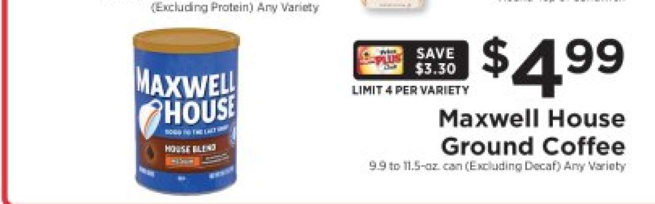 Maxwell House Ground Coffee*