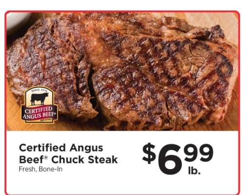 Certified Angus Beef Chuck Steak