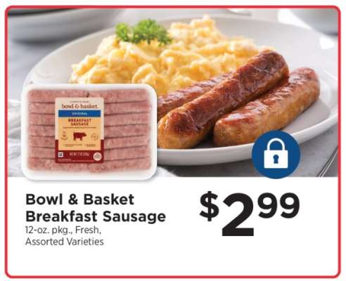 Bowl & Basket Breakfast Sausage