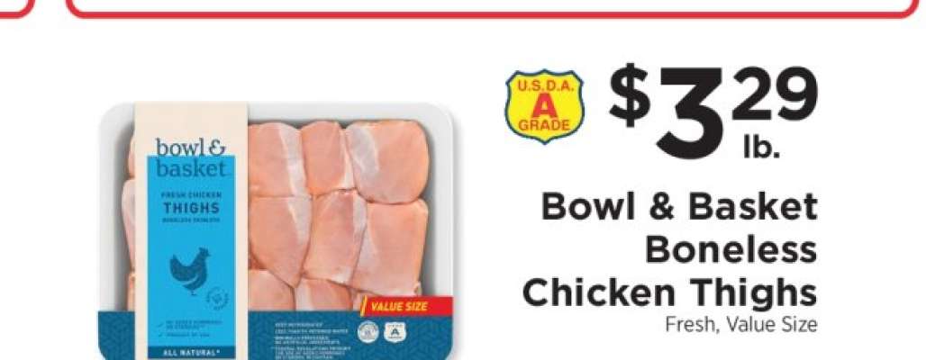 Bowl & Basket Boneless Chicken Thighs