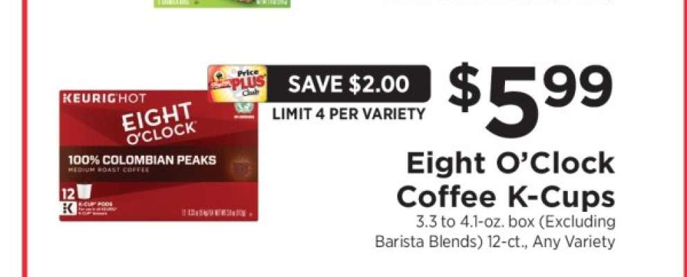 Eight O'Clock Coffee K-Cups