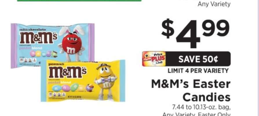 M&M's Easter Candies