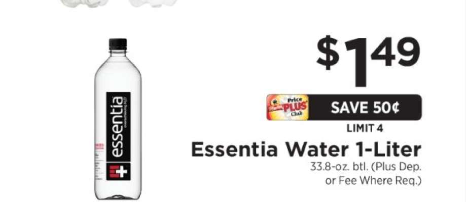 Essentia Water 1 Liter
